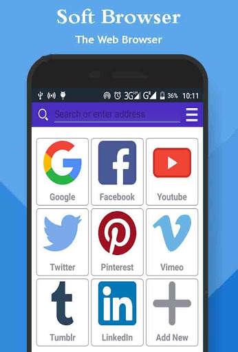 Soft Browser screenshot 1