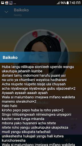 Nandy songs offline screenshot 1