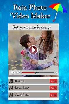 Rain Photo Video Maker screenshot 4