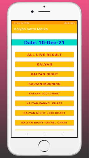Kalyan satta matka otc chart screenshot 1