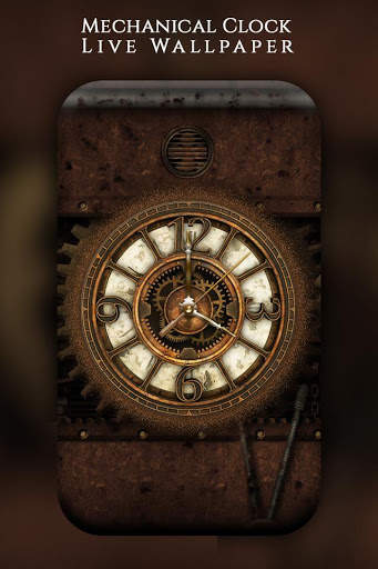Mechanical Clock Live Wallpaper screenshot 3