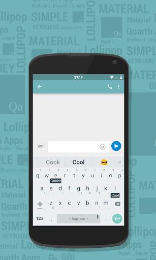 Material White for TouchPal screenshot 4