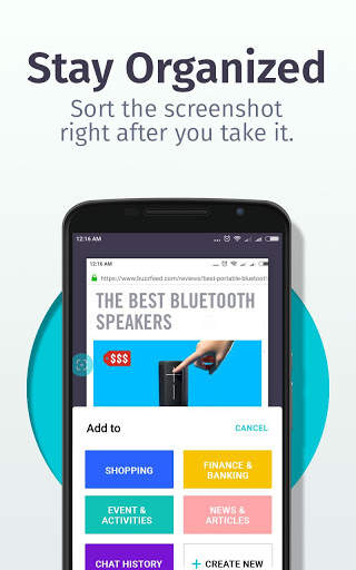 Firefox ScreenshotGo Beta - Find Screenshots Fast 5 تصوير الشاشة