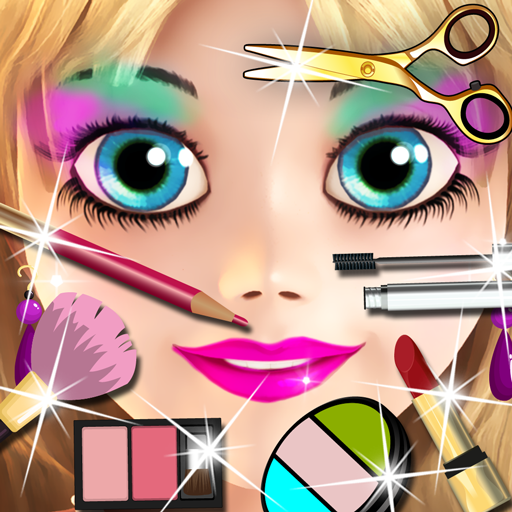Prenses Oyun: Salon Angela 3D icon