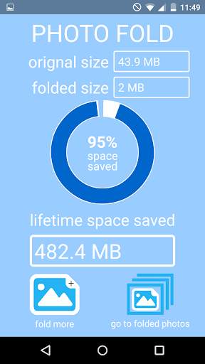 Photo Fold - Image Size Reducer screenshot 4