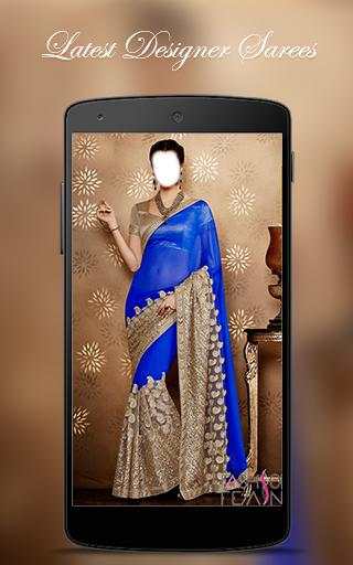 Woman Saree Photo Suit  2018 screenshot 2