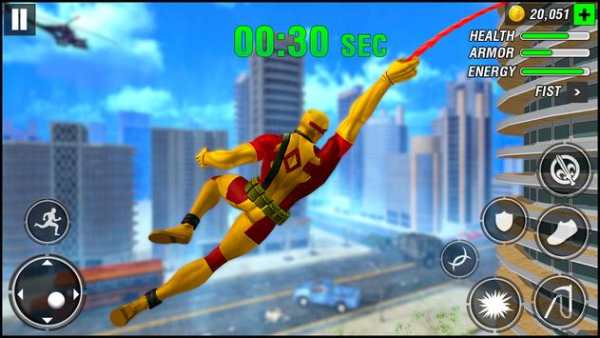Rope Hero : Power Spider Fighter - Spider hero screenshot 4