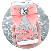 Pink Diamond Bow keyboard icon