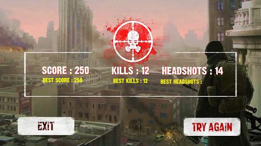 Zombie Sniper Defender screenshot 4