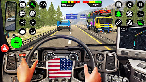 Car Transporter Trailer Truck screenshot 3