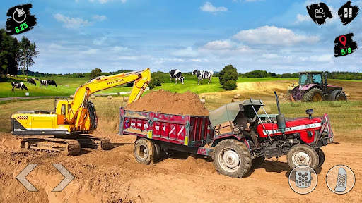 Tractor Farming: Offroad Games screenshot 3