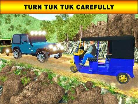 Tuk Tuk Auto Rickshaw - Off Road Drive Sim screenshot 7