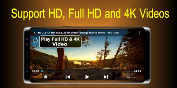 Full Hd Video Player new - Play 4K Video screenshot 1