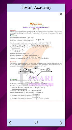 Class 9 Maths Solution 2023-24 screenshot 16