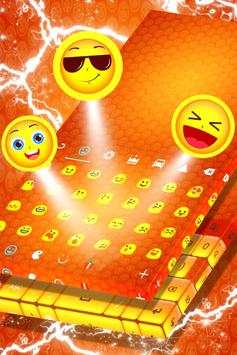 Yellow Keyboard Theme screenshot 5