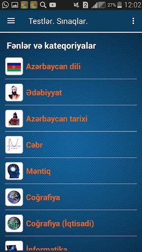 Testler. Sinaqlar. Oyunlar скриншот 2
