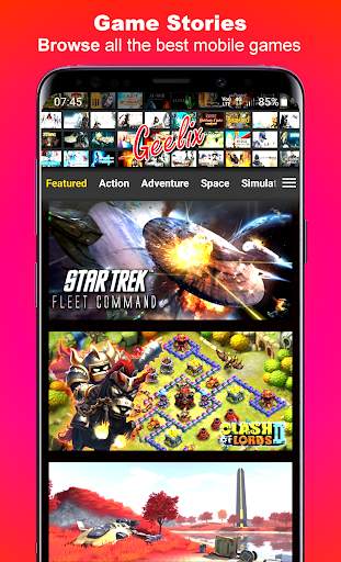 Geelix™ Game Stories 1 تصوير الشاشة