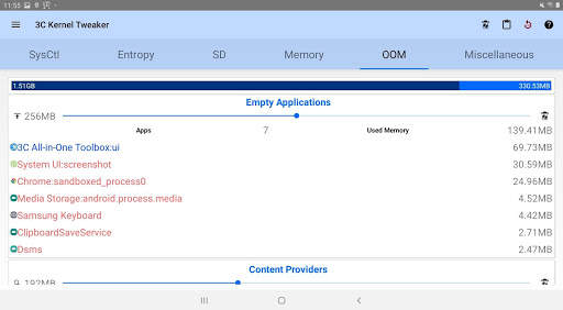 3C System Manager (root) screenshot 9