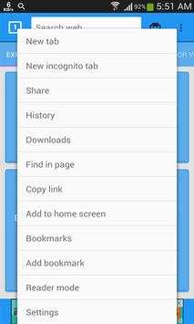 Dexpo Mini - Speed Browser स्क्रीनशॉट 2