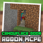 🚪 Camouflage Doors Resource Pack for Minecraft PE icon