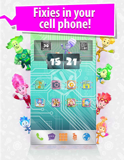 Fixiephone: launcher for kids screenshot 4