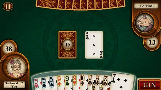 Aces® Gin Rummy Free screenshot 1