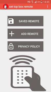 willett set top box remote screenshot 1