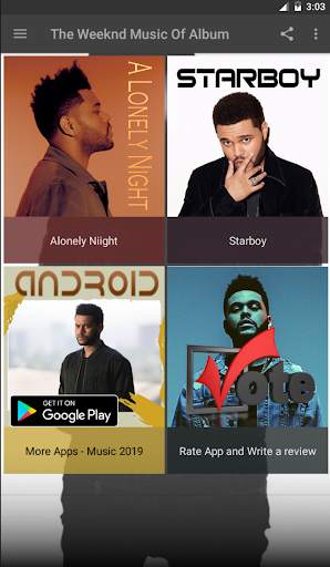 The Weeknd Music Of Album screenshot 1