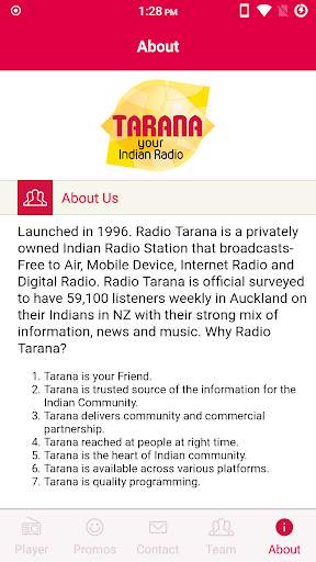Radio Tarana screenshot 3