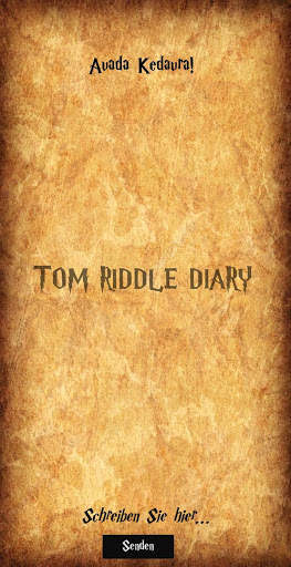 Tom Riddle Diary screenshot 2