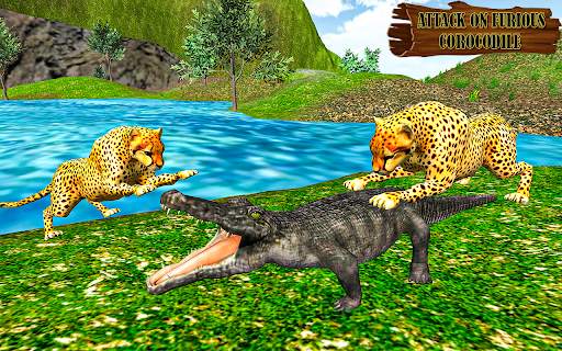Wild Cheetah Simulator Game 3d screenshot 1