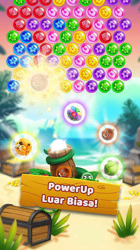 Bubble Shooter-Permainan Bunga screenshot 2