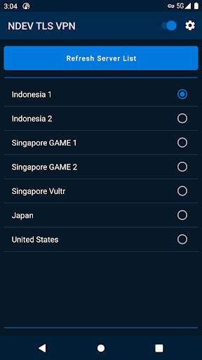 NDEV TLS VPN screenshot 4