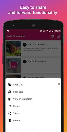 Video Downloader for Instagram & Save photos screenshot 5