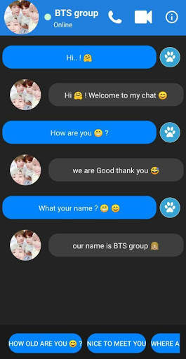 BTS Call You - Fake Video Calls Prank Live screenshot 5