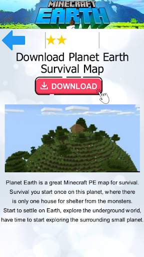 MCPE Earth Mod Addon Update screenshot 2