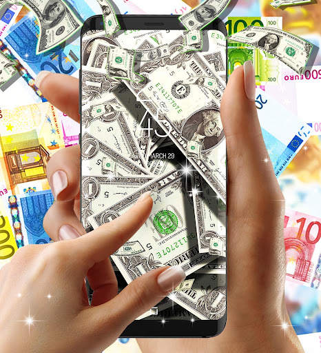 Falling money live wallpaper screenshot 6