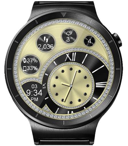 Diamond Ritz HD Watch Face Widget & Live Wallpaper screenshot 13