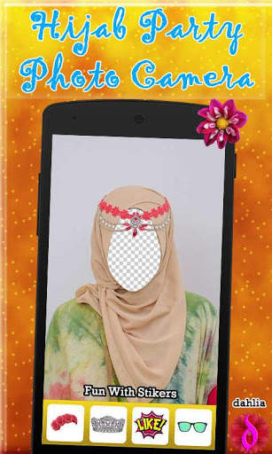 Hijab Party Photo Camera screenshot 5