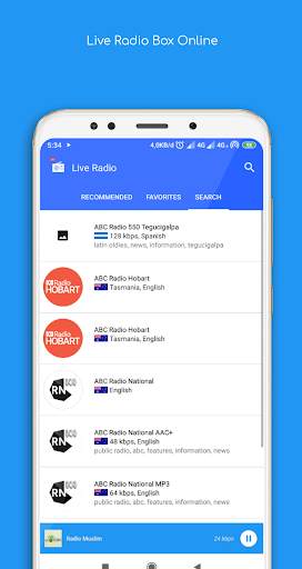 Live Radio Box Online - Radio FM & AM screenshot 3