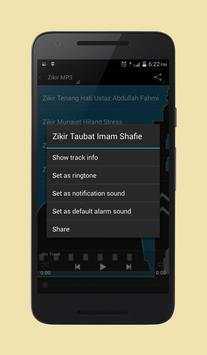 Zikir MP3 screenshot 3