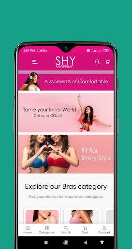 Shylane- Shop Lingerie Nightwear Apparel | shyaway screenshot 2