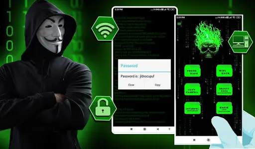 Hacker App: Wifi Password Hack 1 تصوير الشاشة