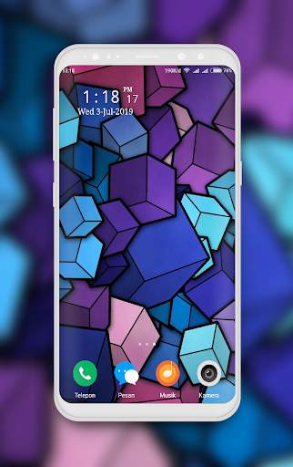 Cube Wallpaper screenshot 1
