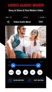 Video editor -Mp3 converter,Trim,reverse,Fast slow screenshot 4