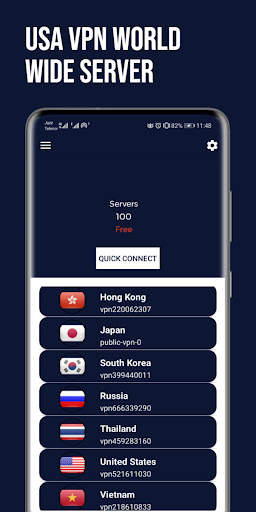 USA VPN Fast: Secure VPN Proxy screenshot 2