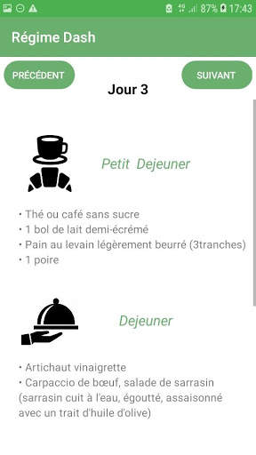 Régime Dash 2020 Menus et Recettes Minceur Gratuit скриншот 6