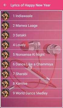 Happy New Year Songs Lyrics screenshot 2