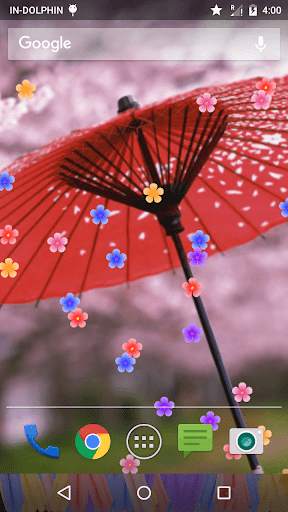 Blossom Live Wallpaper - My Flower LWP screenshot 2