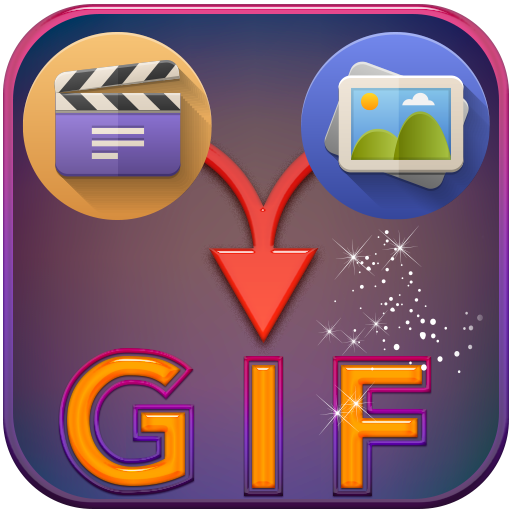 GIF Maker and GIF Convertor : Video, Images आइकन
